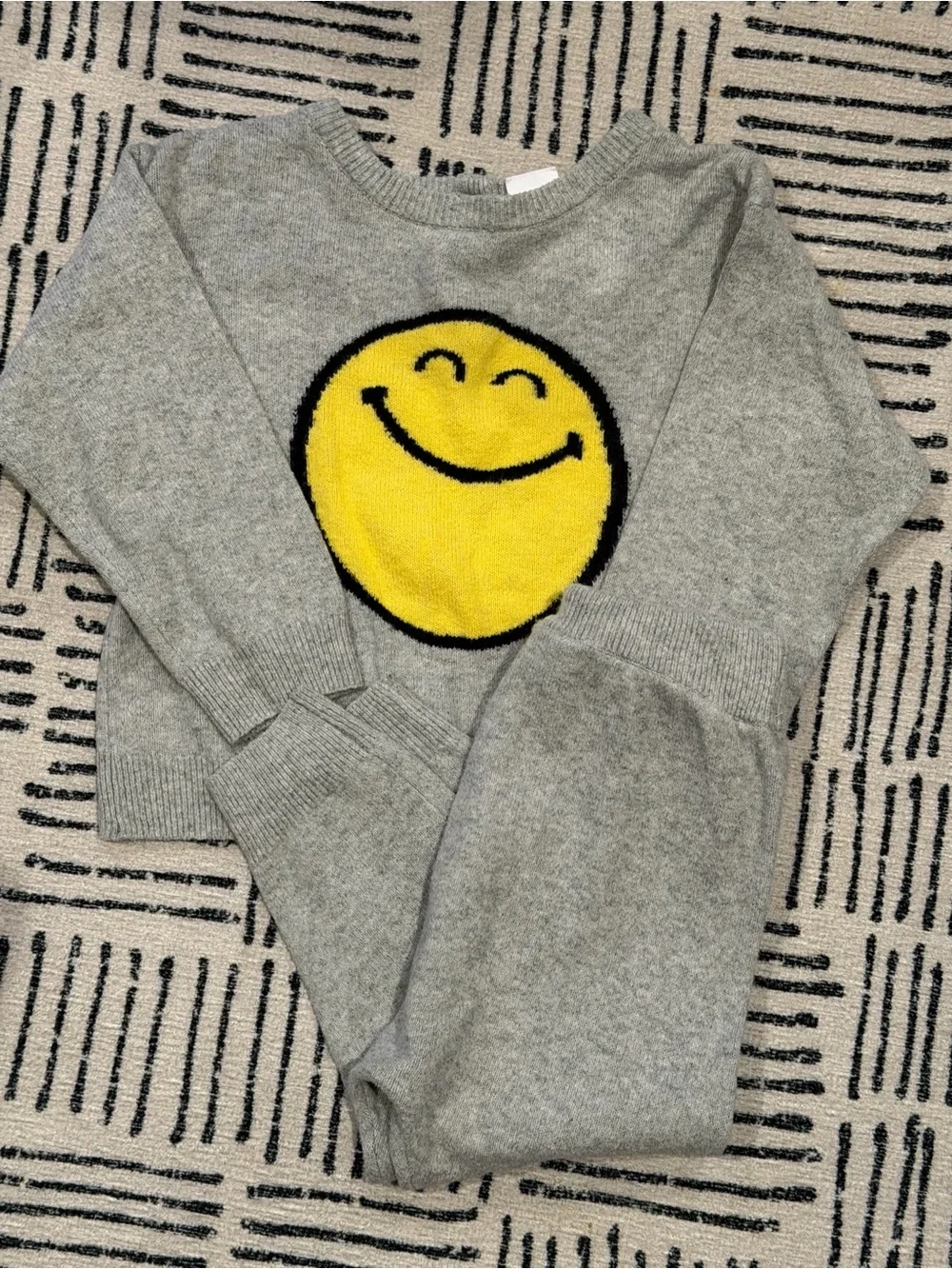 Baby Gap x Smiley World Sweater set